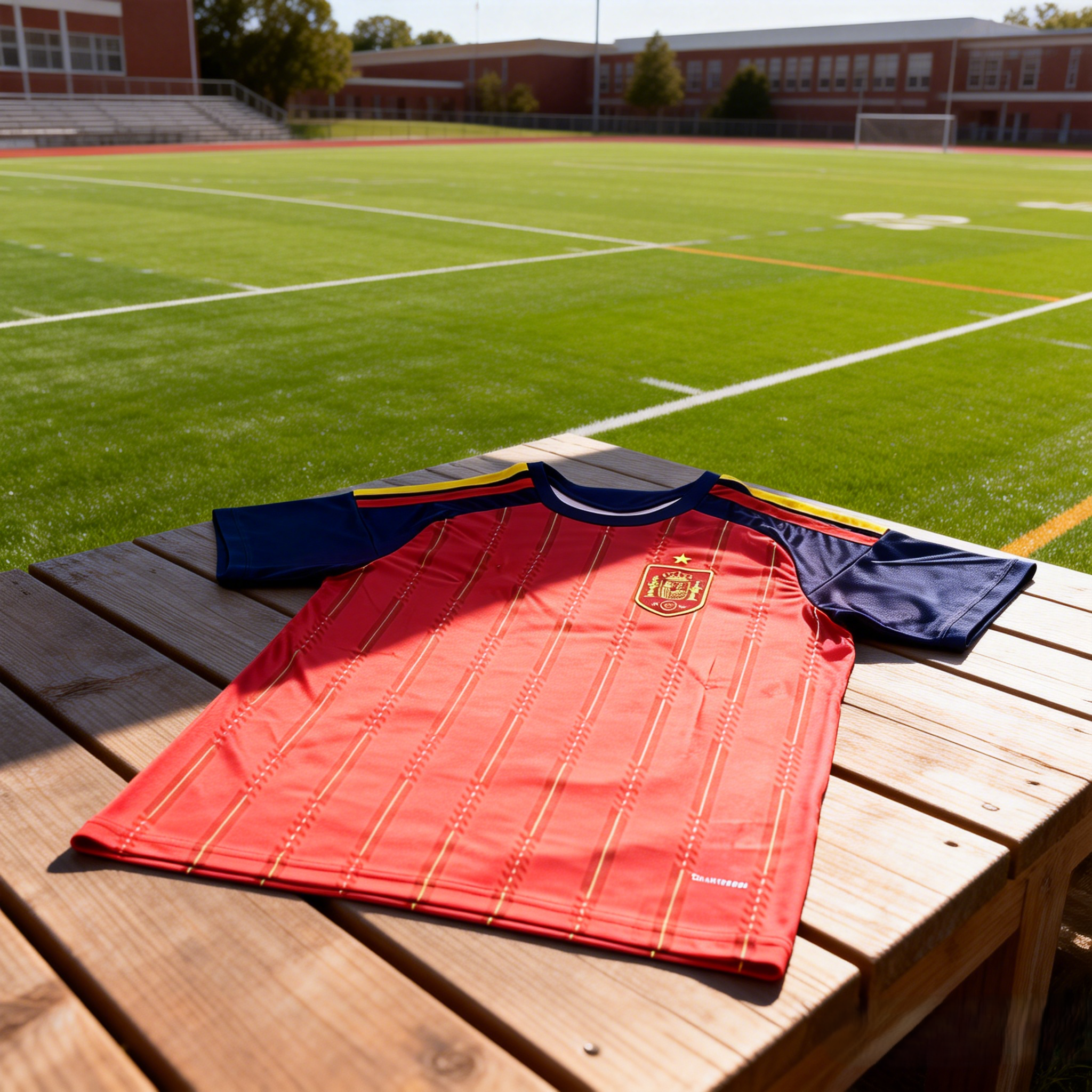 26-27 Spanish team home jersey