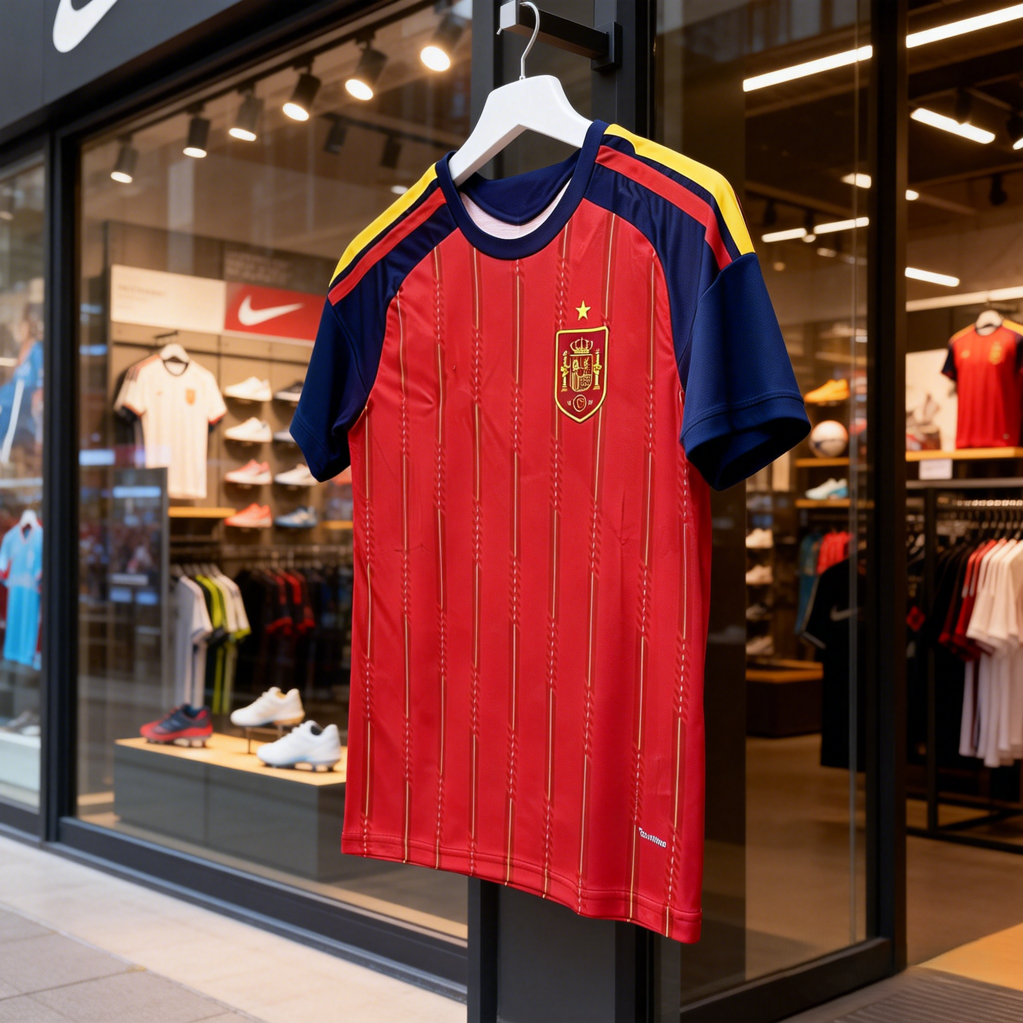 26-27 Spanish team home jersey