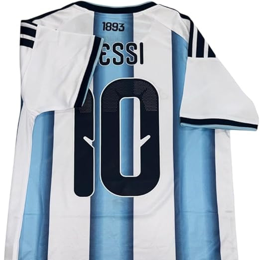 Lionel Messi's number 10 jersey for the Argentine national team in the World Cup