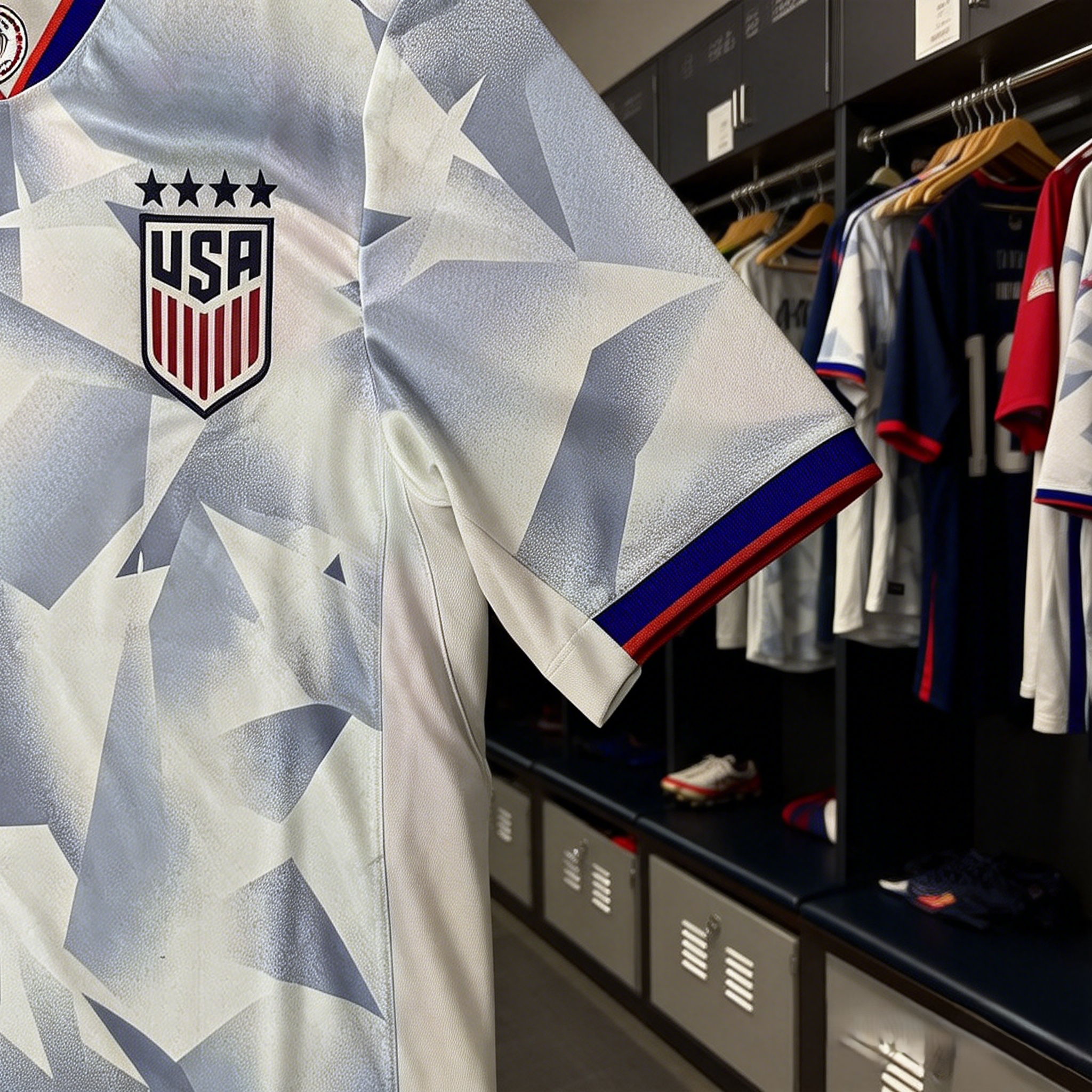 26-27 USA Team Home and Away Jerseys