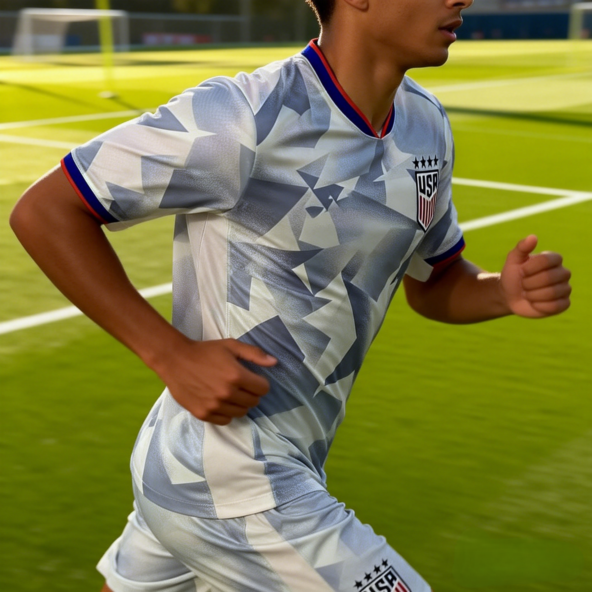 26-27 USA Team Home and Away Jerseys