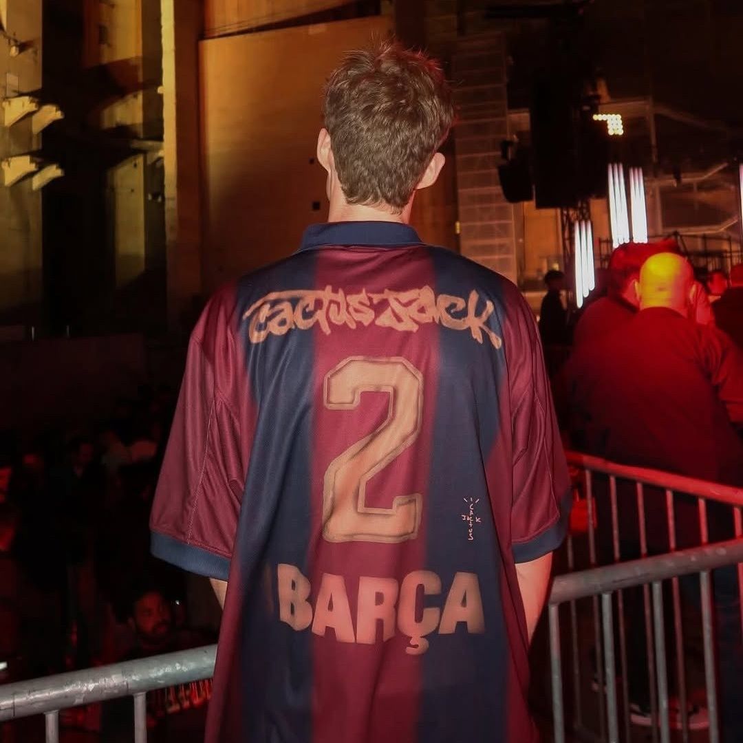 Barcelona commemorative retro jersey