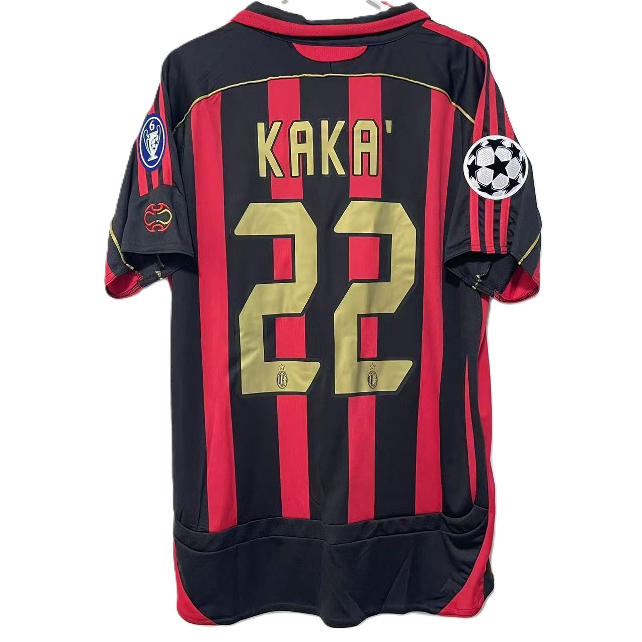 AC Milan retro jersey, number 22, KAKA